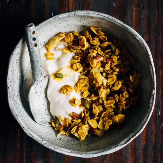 Ayurvedic Granola - Recipe photo by wellandfull