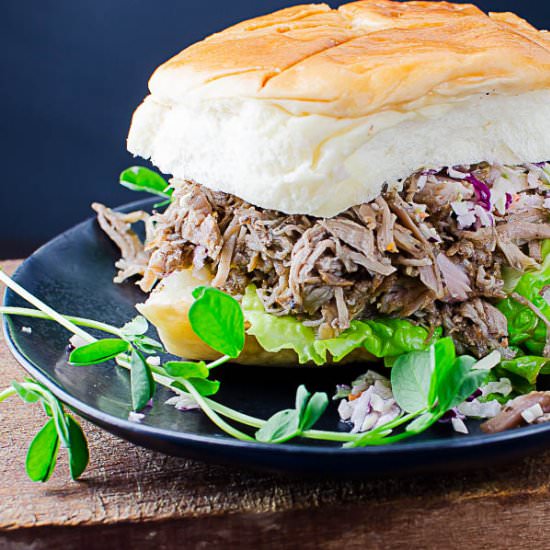 Slow Cooker Jerk Pork - Recipe photo by garlic and zest