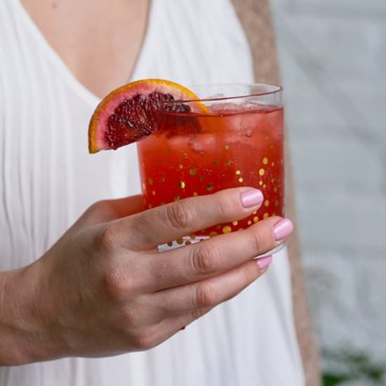 Blood Orange Spritz - Recipe photo by Unusuallylovely