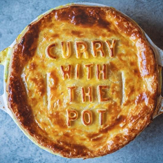 Curry Chicken Pot Pie - Recipe photo by honestlyyum