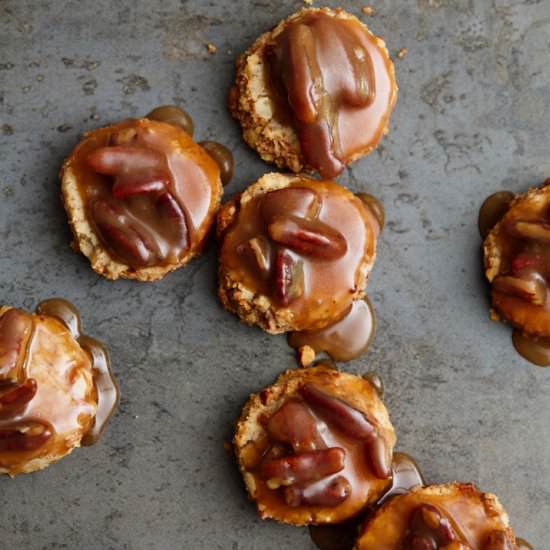 Pecan Pie Cookies - Recipe photo by The Sweet Nerd