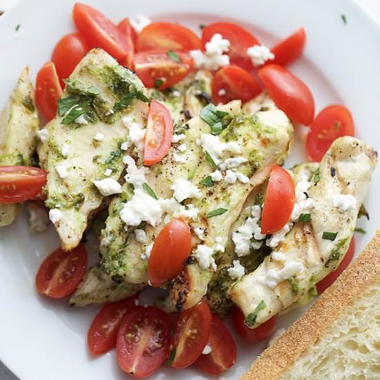Grilled Greek Chicken - Recipe photo by prettylittleapron