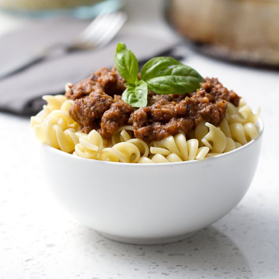 Nomato Bolognese - Recipe photo by foodfashionandfun