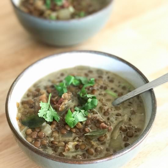 Masoor Dal with Curry Leaves - Recipe photo by alldayieatblog