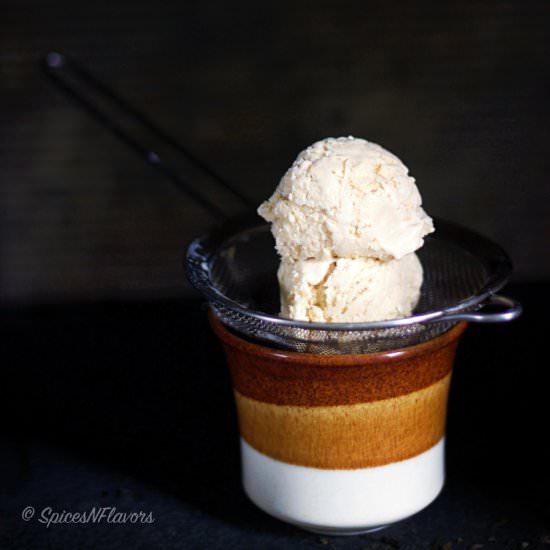 Masala Chai Ice-cream – No Churn - Recipe photo by SpicesNFlavors