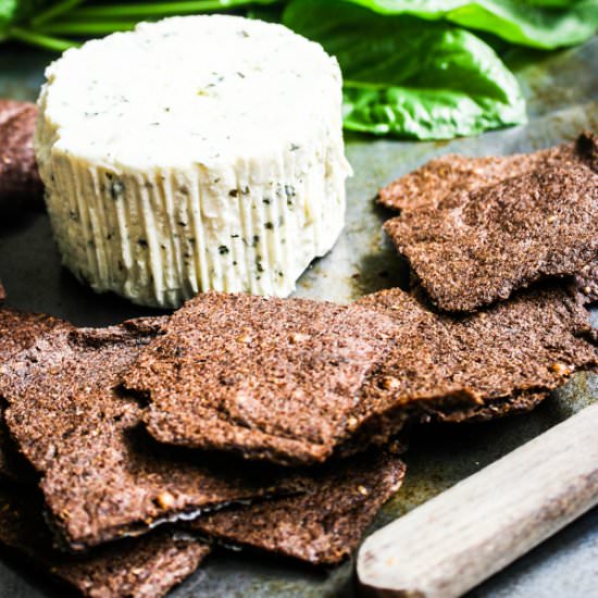 Superfood Flax Seed Crackers - Recipe photo by rebelskitchen
