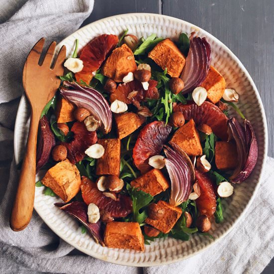 Winter salad - Recipe photo by clemfoodie