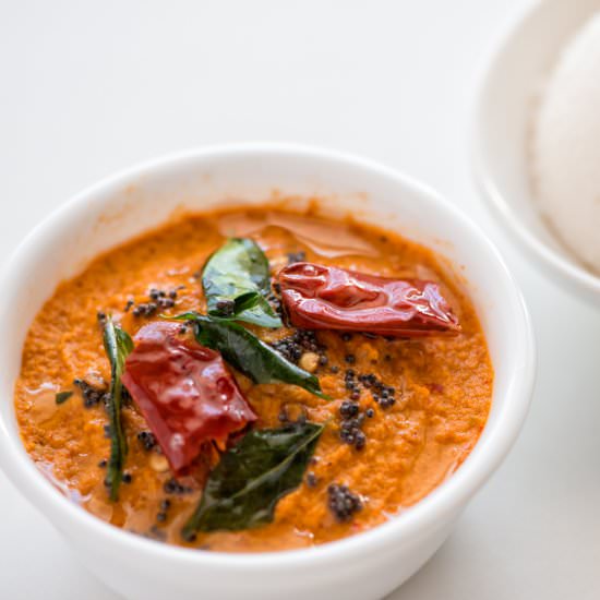 Onion Tomato Chutney - Recipe photo by meemiskitchen