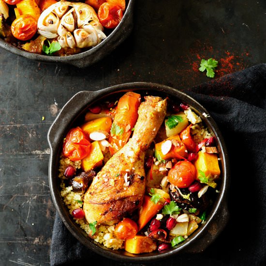 Moroccan Chicken with Dates - Recipe photo by servingdumplings
