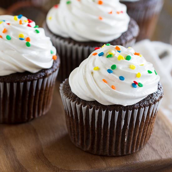 Devil's Food Cupcake - Recipe photo by taste and tell