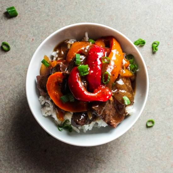 Instant Pot Teriyaki Beef - Recipe photo by Lisa G Cooks