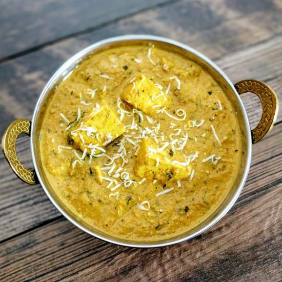 Methi Malai Paneer - Recipe photo by VegeCravings
