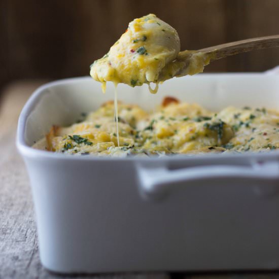 Kale & Ricotta Stuffed Shells - Recipe photo by the_gourmet_RD