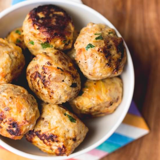 Fruity Chicken Balls - Recipe photo by Healthy Little Foodies