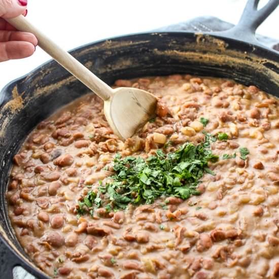 Homemade Refried Beans - Recipe photo by lisasdinnertimedish
