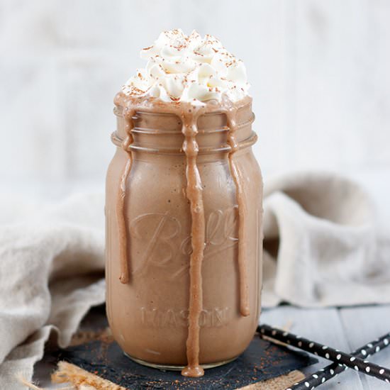 Double Chocolate Protein Shake - Recipe photo by JennMeyering