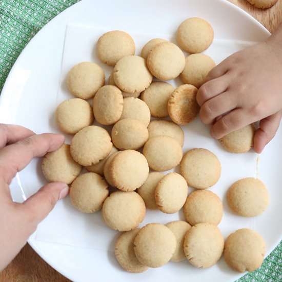 Eggless Cutie Patootie Cookies - Recipe photo by When Hungry