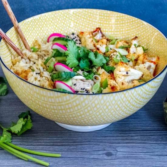Baba Ganoush Buddha Bowl - Recipe photo by primitivish