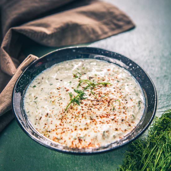 Mooli Dill Raita - Recipe photo by Whiskaffair