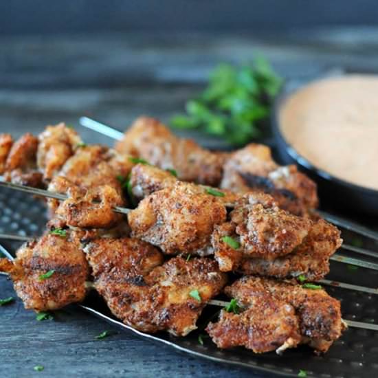 Grilled Alligator - Recipe photo by girlscangrill