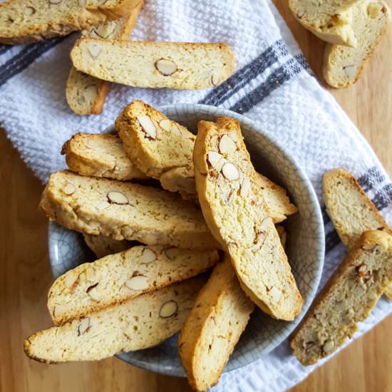 Almond Biscotti - Recipe photo by leelscooks