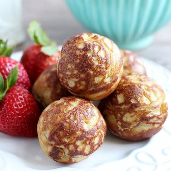 Paleo Aebleskiver - Recipe photo by Adventures of a Sick Chick
