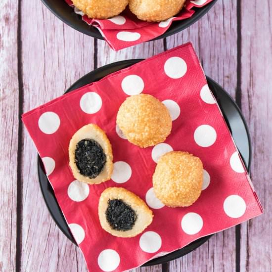 Sesame Seed Balls (Jian Dui) - Recipe photo by healthygfasian