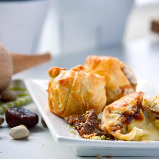 Baked Brie Bites with Fig Jam - Recipe photo by meyerfoodblog