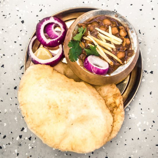 Punjabi Chole Bhature - Recipe photo by Anu@MyGingerGarlicKitchen