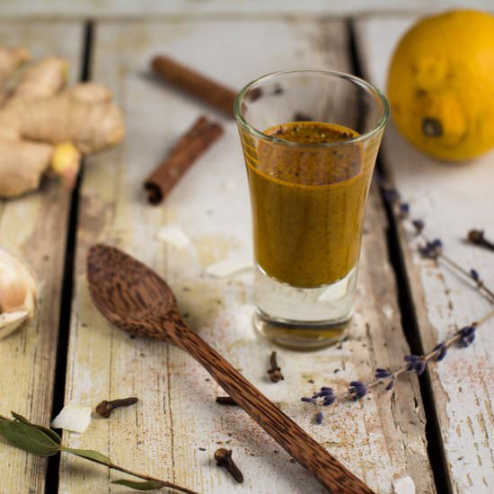 Anti-Inflammatory Cold Remedy - Recipe photo by Nutriplanet