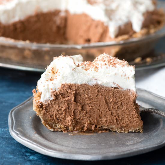 Irish Chocolate Pie & Oatmeal Crust - Recipe photo by boulderlocavore