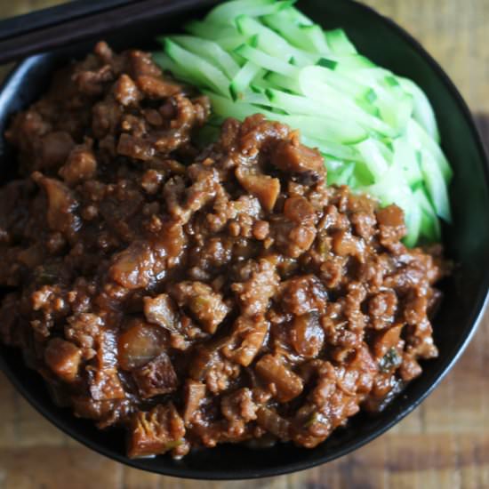 Home-style Meat Sauce Noodle - Recipe photo by Spice the Plate