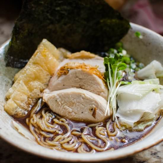 Simple Shoyu Ramen - Recipe photo by nichijouramen