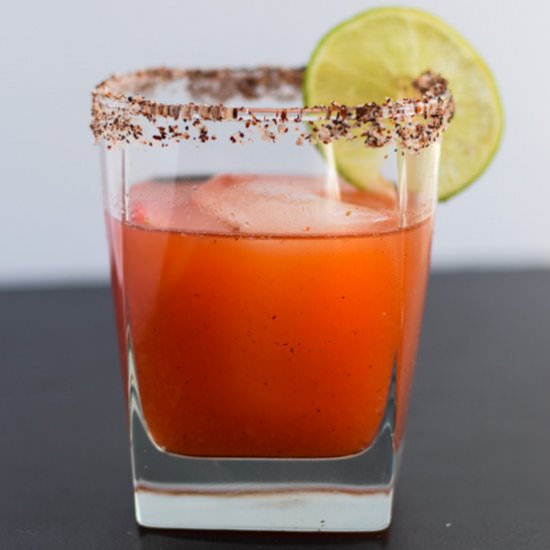 Strawberry Chipotle Margaritas - Recipe photo by work.cook.eat.