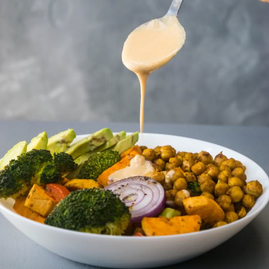 Veggie Chickpeas Buddha Bowl - Recipe photo by thelastcookie