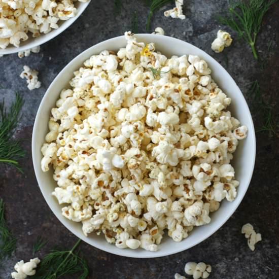 Buttermilk Ranch Popcorn - Recipe photo by turniptheoven