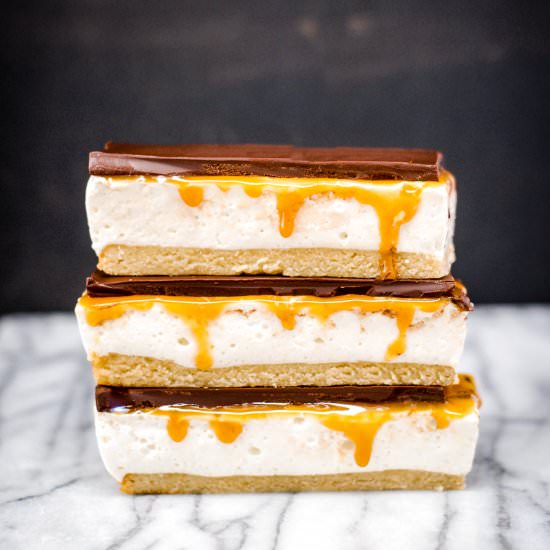 Gooey Grain-Free Caramel S’mores Bars - Recipe photo by kumquat