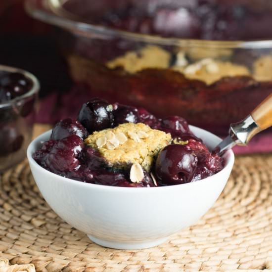 Gluten Free Cherry Cobbler - Recipe photo by dessertsbyjuliette