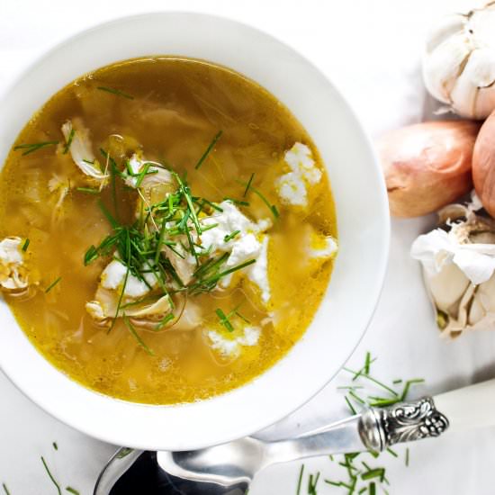 Zesty Chicken and Couscous Soup - Recipe photo by TonysFoods