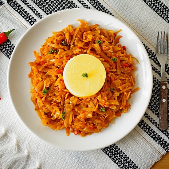 Vegan Cabbage Stew - Recipe photo by lacuisinedesimona