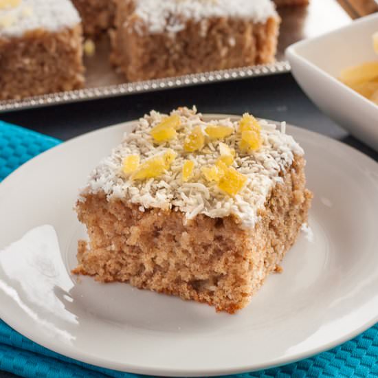 Coconut Chai Cake - Recipe photo by cinnamon_and_coriander