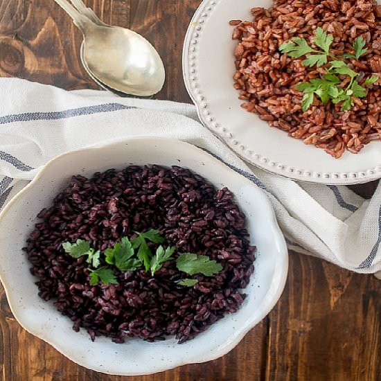 Black and Red Rice - Recipe photo by Nemacreditoqueesaudavel