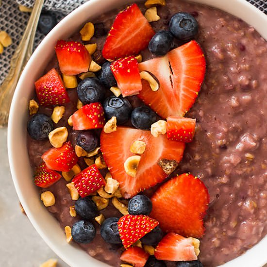 Slow Cooker Oatmeal - Recipe photo by countryside cravings
