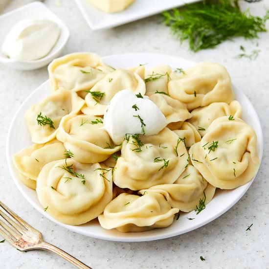 Traditional Pelmeni Meat Dumplings - Recipe photo by cravingtasty