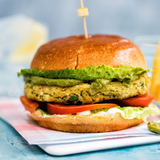 'Krabby Patty' Crab Burger - Recipe photo by supergoldenbakes