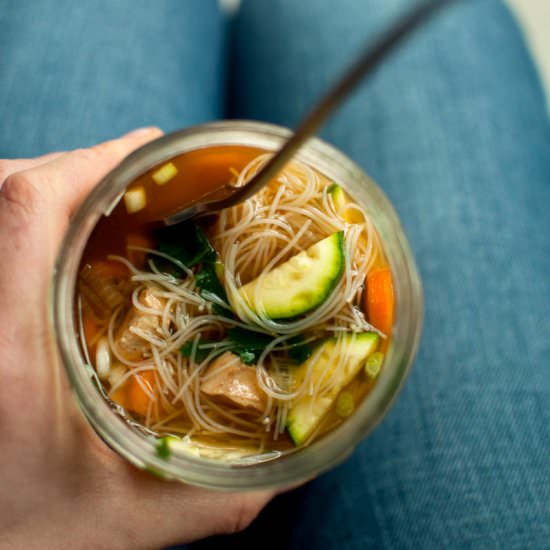 Home Made Instant Noodle Soup! - Recipe photo by zielonysrodek