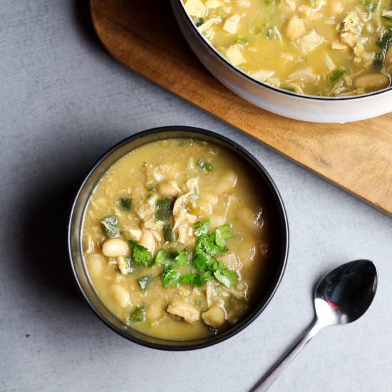 White Chicken Chili - Recipe photo by WorthyPause