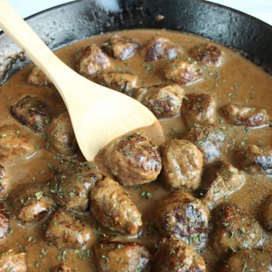 Best Swedish Meatballs Recipe - Recipe photo by Family Table Treasures