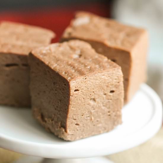 Guilt Free Nutella Fudge - Recipe photo by dessertswithbenefits