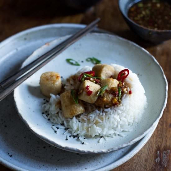 Salt and Pepper Hearts of Palm - Recipe photo by My Goodness Kitchen